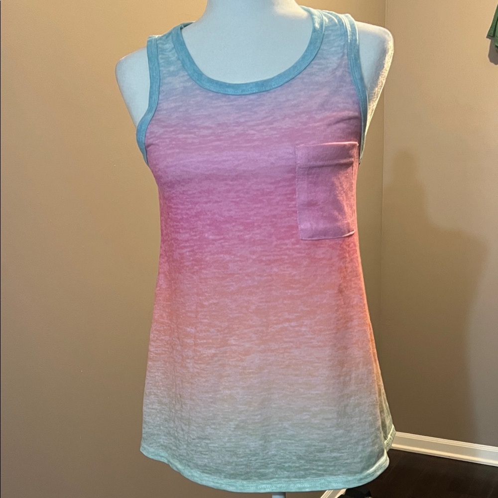 Multicolor Gradient Tank Top